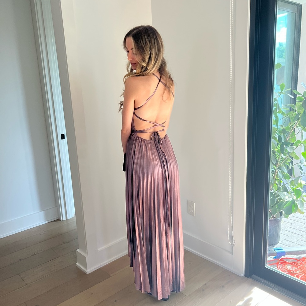 BCBG Formal Metallic Dress